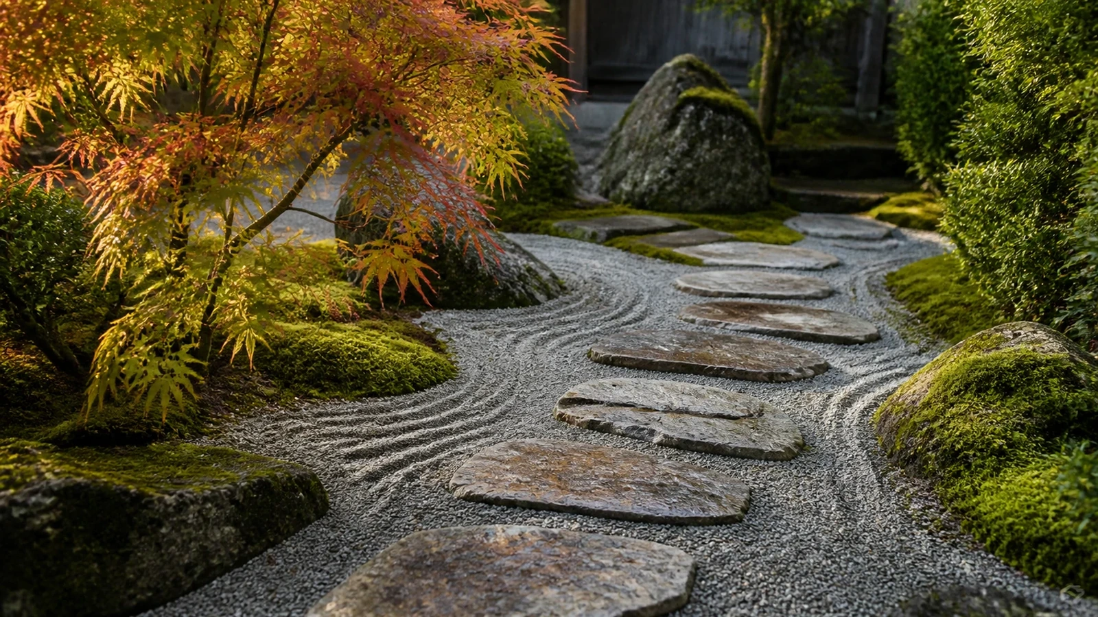 Créer un jardin japonais équilibré et facile à entretenir — photographie 1