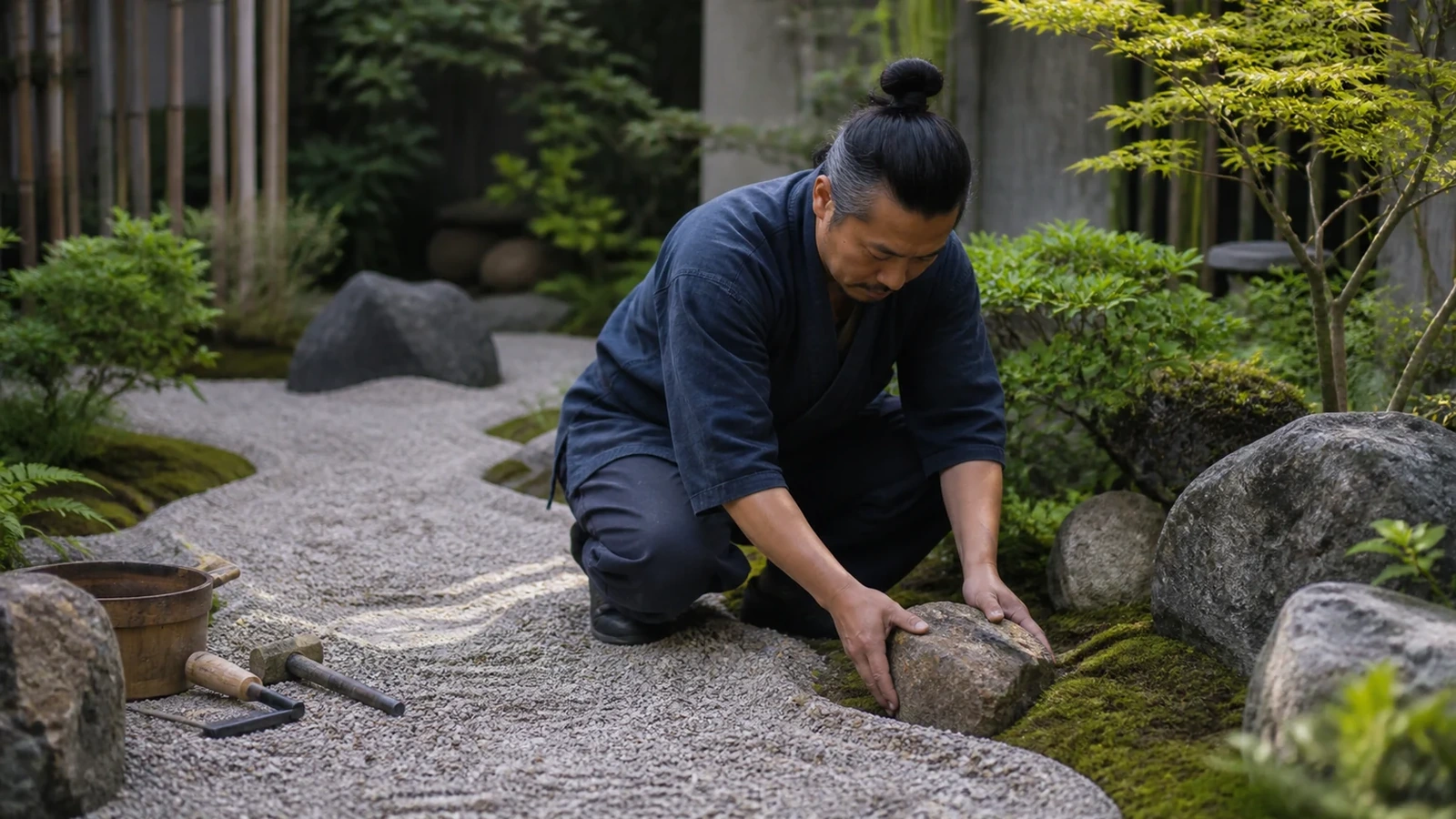 Créer un jardin japonais équilibré et facile à entretenir — photographie 2